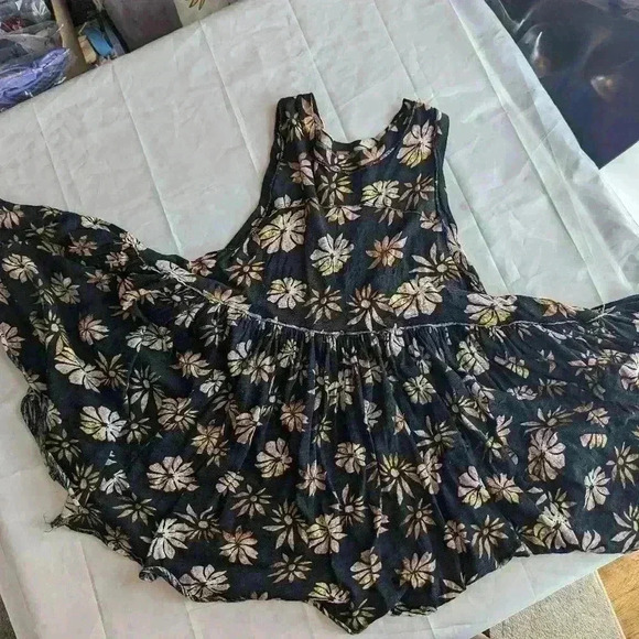 Free People Long Flowy Madison Print Tank Women's Size Small - Picture 11 of 14